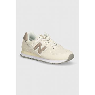 New Balance sneakers 574 culoarea bej, U574ESC