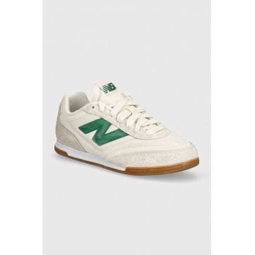 New Balance sneakers din piele intoarsă RC42 culoarea bej, URC42HG