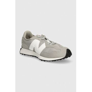 New Balance sneakers pentru copii 327 culoarea gri, PH327CGW