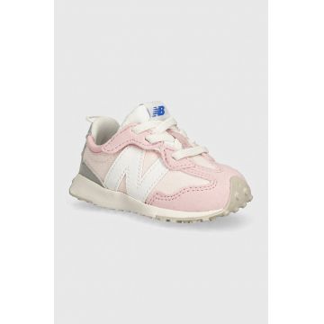 New Balance sneakers pentru copii 327 culoarea roz, NW327CK