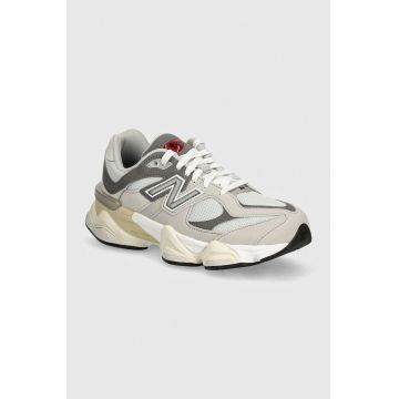New Balance sneakers pentru copii 9060 culoarea gri, GC9060GY