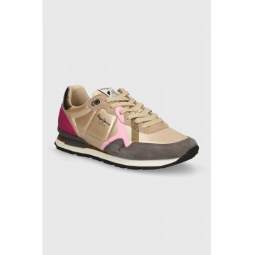 Pepe Jeans sneakers PLS40021 BRIT PRINTS W
