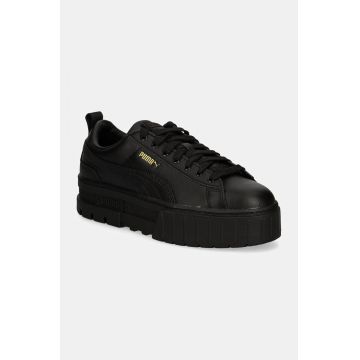 Puma pantofi Mayze Classic Wns culoarea negru
