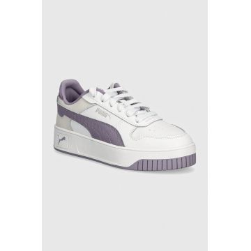 Puma sneakers pentru copii Carina Street Jr culoarea alb