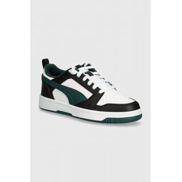 Puma sneakers pentru copii Rebound V6 Lo Jr culoarea negru