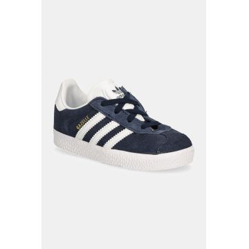 adidas Originals sneakers pentru copii GAZELLE CF EL culoarea verde, IH0337