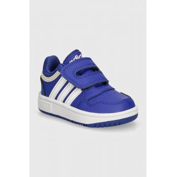 adidas Originals sneakers pentru copii HOOPS 3.0 CF culoarea albastru marin, IH7901