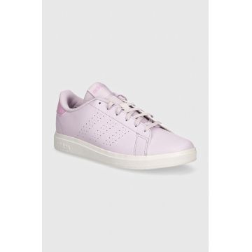 adidas sneakers pentru copii ADVANTAGE BASE 2.0 culoarea violet, ID3885
