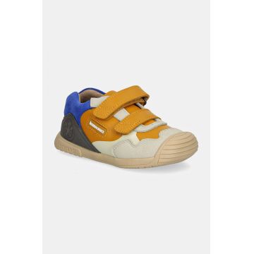 Biomecanics sneakers pentru copii culoarea galben, 241130