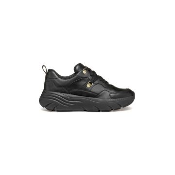 Geox sneakers din piele D DIAMANTA culoarea negru, D36UFE 00085 C9999