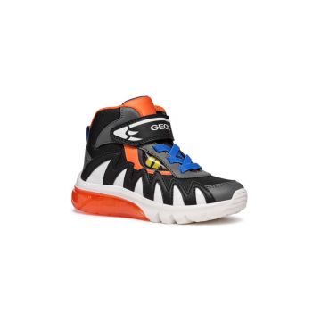 Geox sneakers pentru copii CIBERDRON culoarea negru, J46LBD.5411