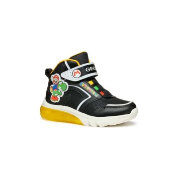 Geox sneakers pentru copii CIBERDRON culoarea negru, J46LBJ.054FU