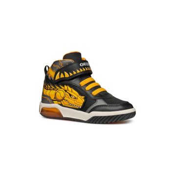 Geox sneakers pentru copii INEK culoarea galben, J469CA.011BC
