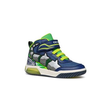 Geox sneakers pentru copii INEK culoarea verde, J469CC.011BC