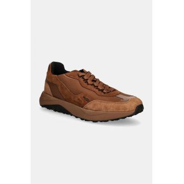 HUGO sneakers Kane culoarea maro, 50523470