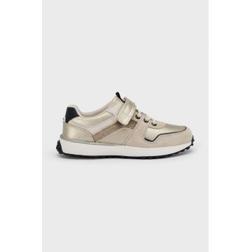 Mayoral sneakers pentru copii culoarea maro, 44530