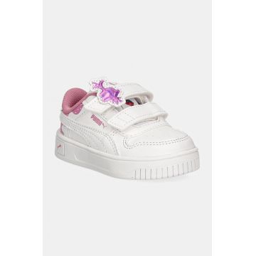 Puma sneakers pentru copii Carina Street Trolls 2 culoarea alb, 398901