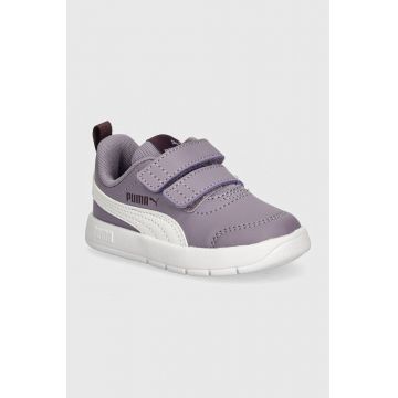 Puma sneakers pentru copii Courtflex V3 V culoarea violet, 310252