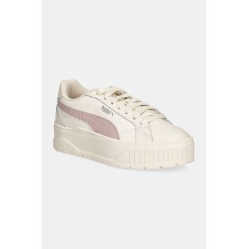 Puma sneakers pentru copii Karmen II culoarea bej, 398878