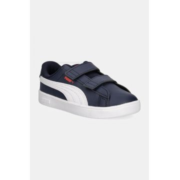 Puma sneakers pentru copii Rickie Classic V culoarea albastru marin, 394254