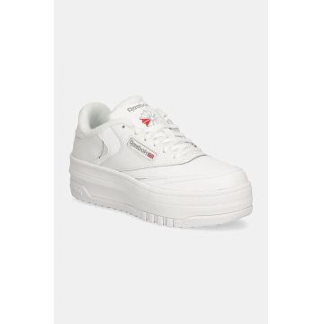 Reebok Classic teniși din piele copii CLUB C EXTRA culoarea alb, 100075205