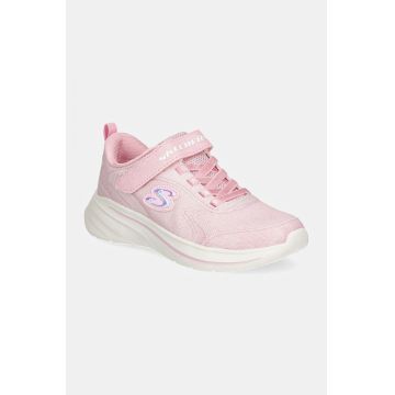 Skechers sneakers pentru copii WAVE 92 culoarea roz, 303557L