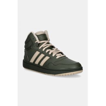 adidas Originals sneakers HOOPS MID 3.0 culoarea verde, IH7895