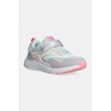 Garvalin sneakers pentru copii culoarea argintiu, 241820