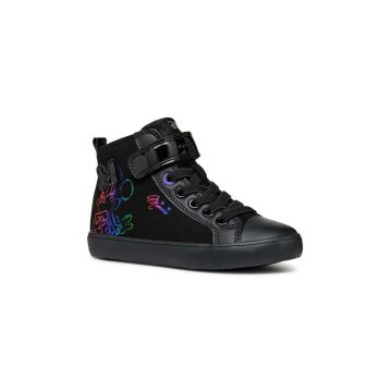 Geox sneakers pentru copii JISLI culoarea negru, J464NE.0AU02