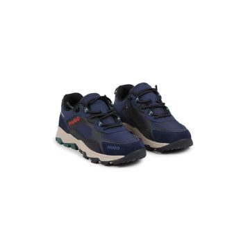 HUGO sneakers pentru copii culoarea albastru marin, G00252
