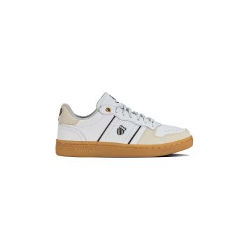 K-Swiss sneakers din piele LOZAN MATCH TC culoarea alb, 94403.138.M