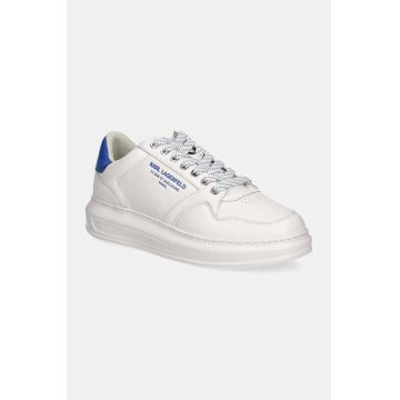 Karl Lagerfeld sneakers din piele KAPRI MENS culoarea alb, KL52537R