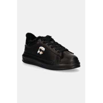 Karl Lagerfeld sneakers KAPRI culoarea negru, KL52531L