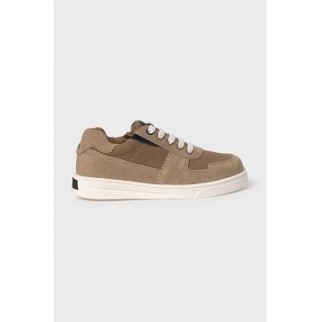 Mayoral sneakers pentru copii culoarea maro, 44520