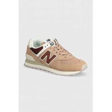 New Balance sneakers 574 culoarea bej, WL574DO2