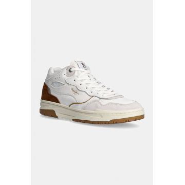 Pepe Jeans sneakers din piele PMS00032 culoarea alb, CHESTER EVOLUTION M