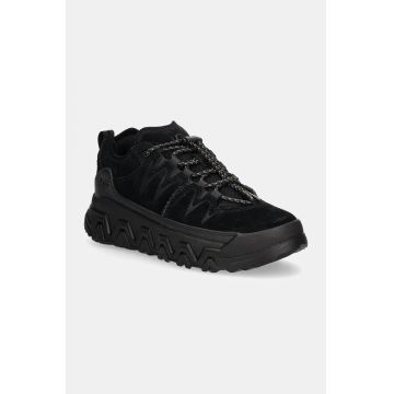 UGG sneakers din piele intoarsă Captrail Low culoarea negru, 1158252-BLK