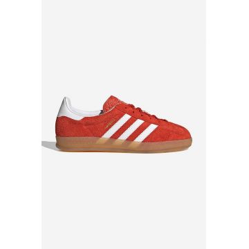 adidas Originals sneakers din piele întoarsă Gazelle Indoor culoarea portocaliu, HQ8718 HQ8718-POMARANCZ