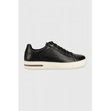 Birkenstock sneakers din piele Bend Low Lena culoarea negru