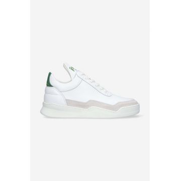 Filling Pieces sneakers din piele Low top Ghost culoarea alb, 10120631926
