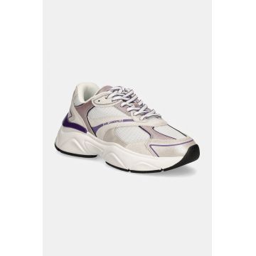 Karl Lagerfeld sneakers KOMET culoarea alb, KL65624