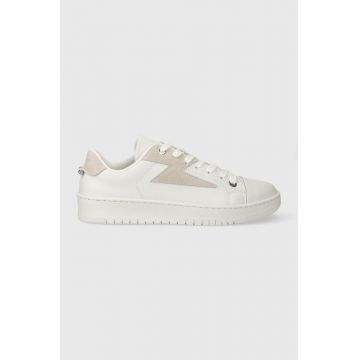Neil Barett sneakers din piele DURAN culoarea alb, PBCT375A.V9002.1222
