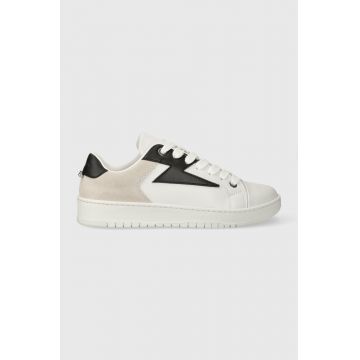 Neil Barett sneakers din piele DURAN culoarea alb, PBCT375B.V9002.9867