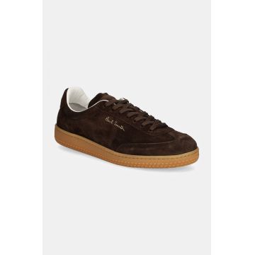 Paul Smith sneakers din piele intoarsă culoarea maro, M1S-CMO02-NSUE