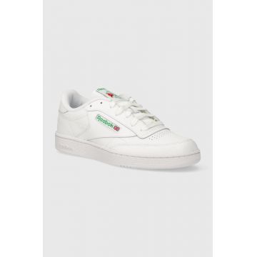 Reebok LTD sneakers Club C 85 culoarea alb, RMIA04VC99LEA0010155