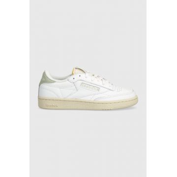 Reebok LTD sneakers din piele Club C 85 Vintage culoarea alb, RMIA04HC99LEA0020100