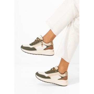 Sneakers cu platformă Ziania verzi