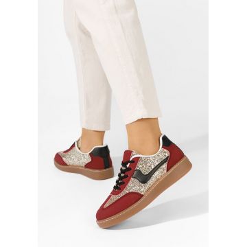 Sneakers dama Akirame rosii