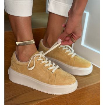 Sneakers dama Daravo Bej