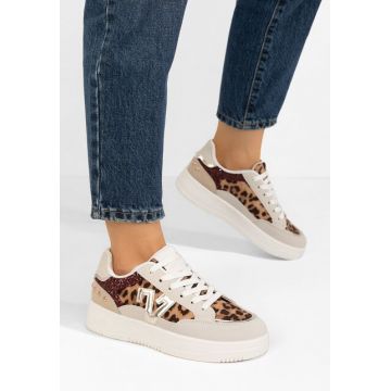 Sneakers dama Taunya leopard